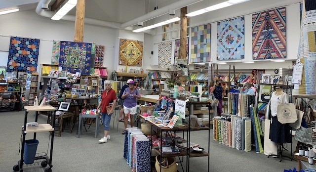 anna and g sisters quilt shop 1