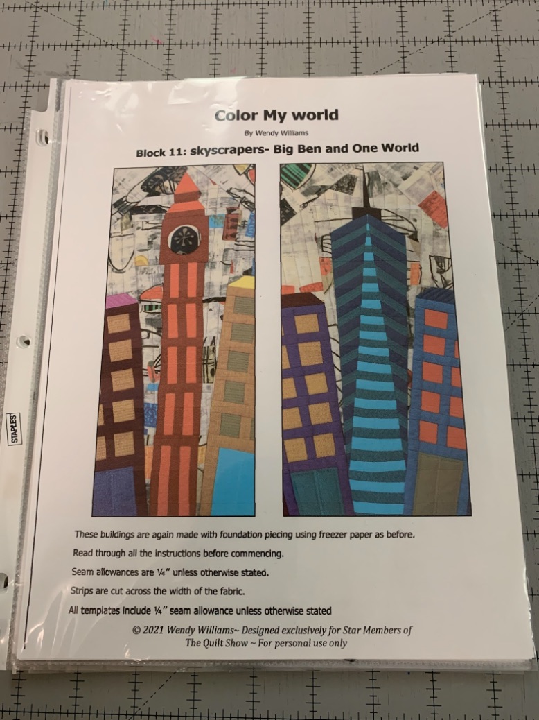 barbara black color my world month 11 big ben one world