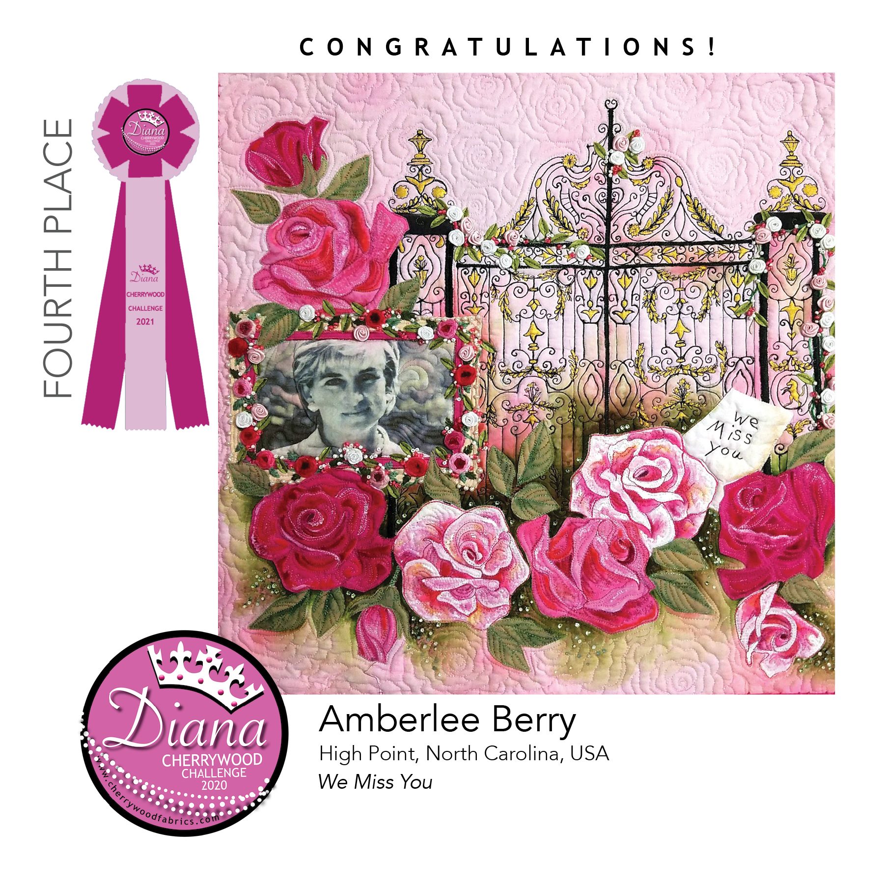 diana cherrywood challenge fourth place