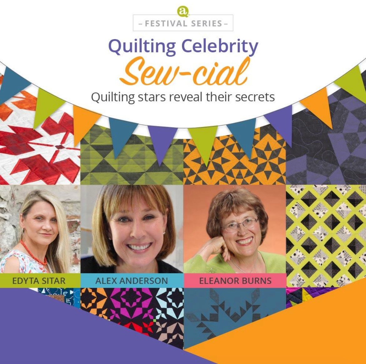 festival series quilting celebrity sewcial