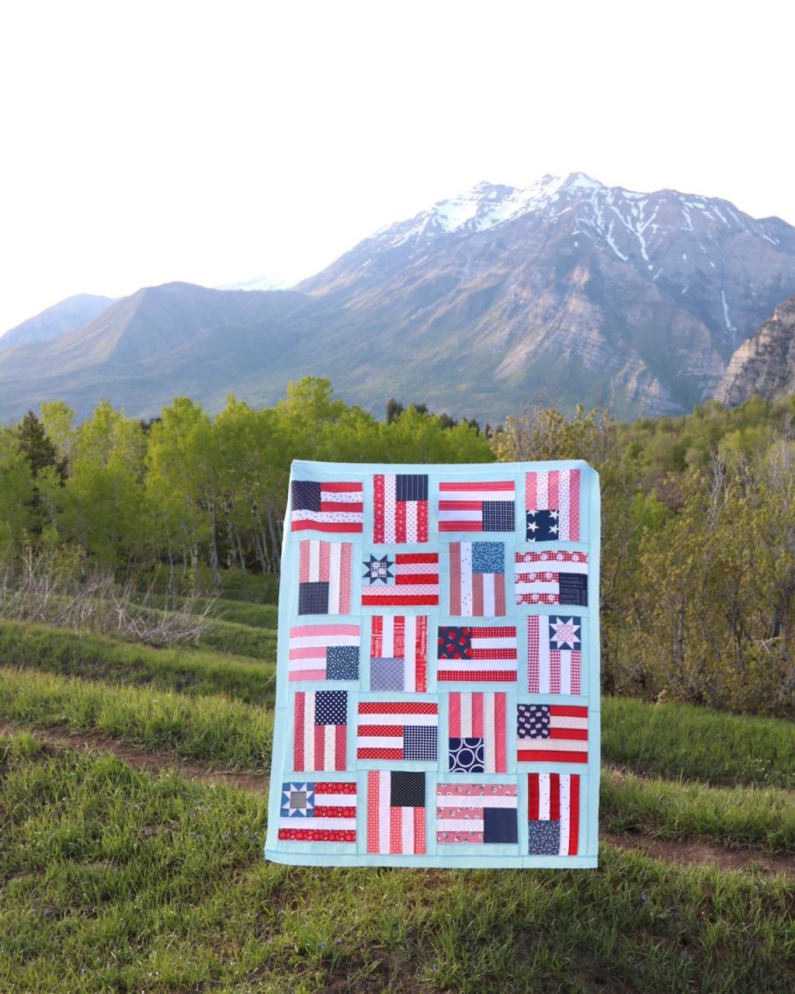 flying flag quilt tutorial amy smart