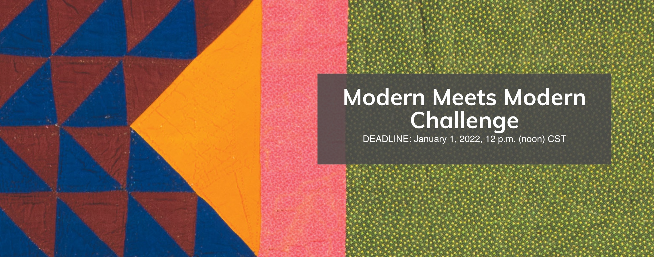 modern meets modern challenge banner
