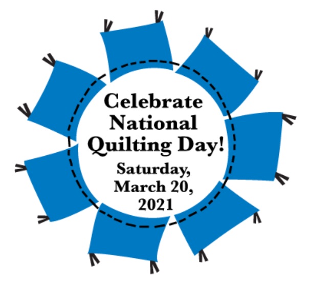 national quilting day 2021 logo