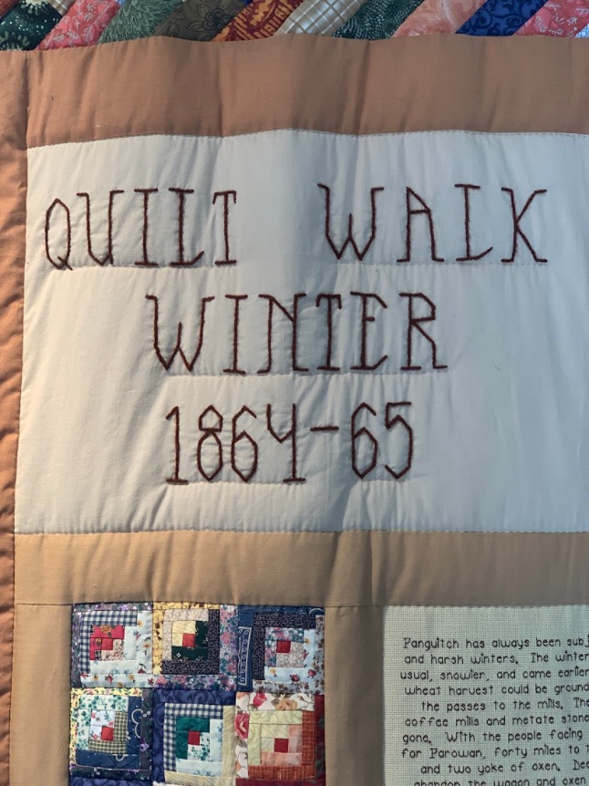 panguitch quilt walk quilt detail 1