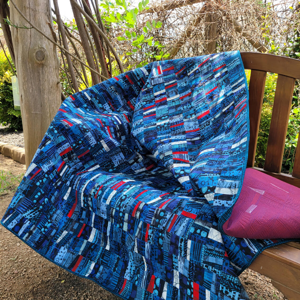 the blue one teresa duryea wong dispayed
