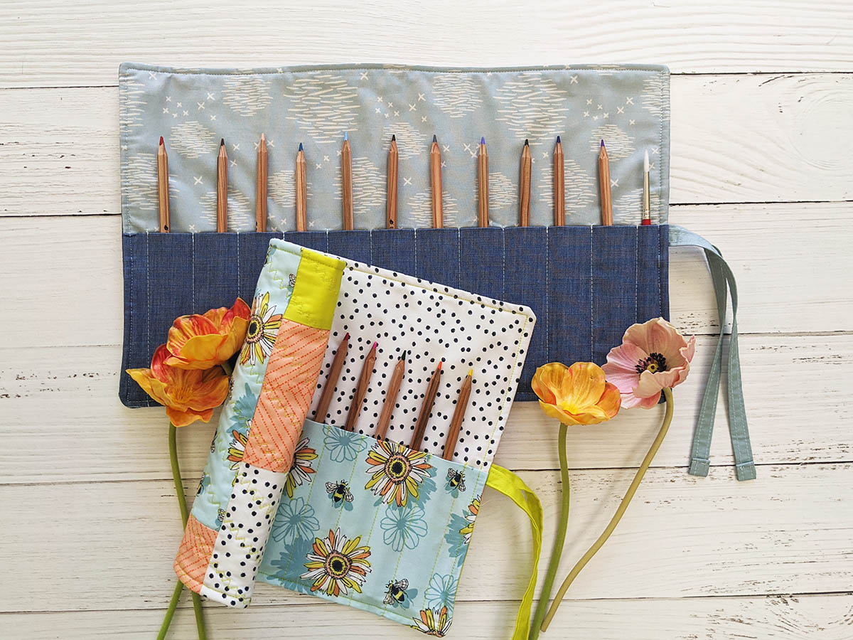 weallsew back to school pencil rolls
