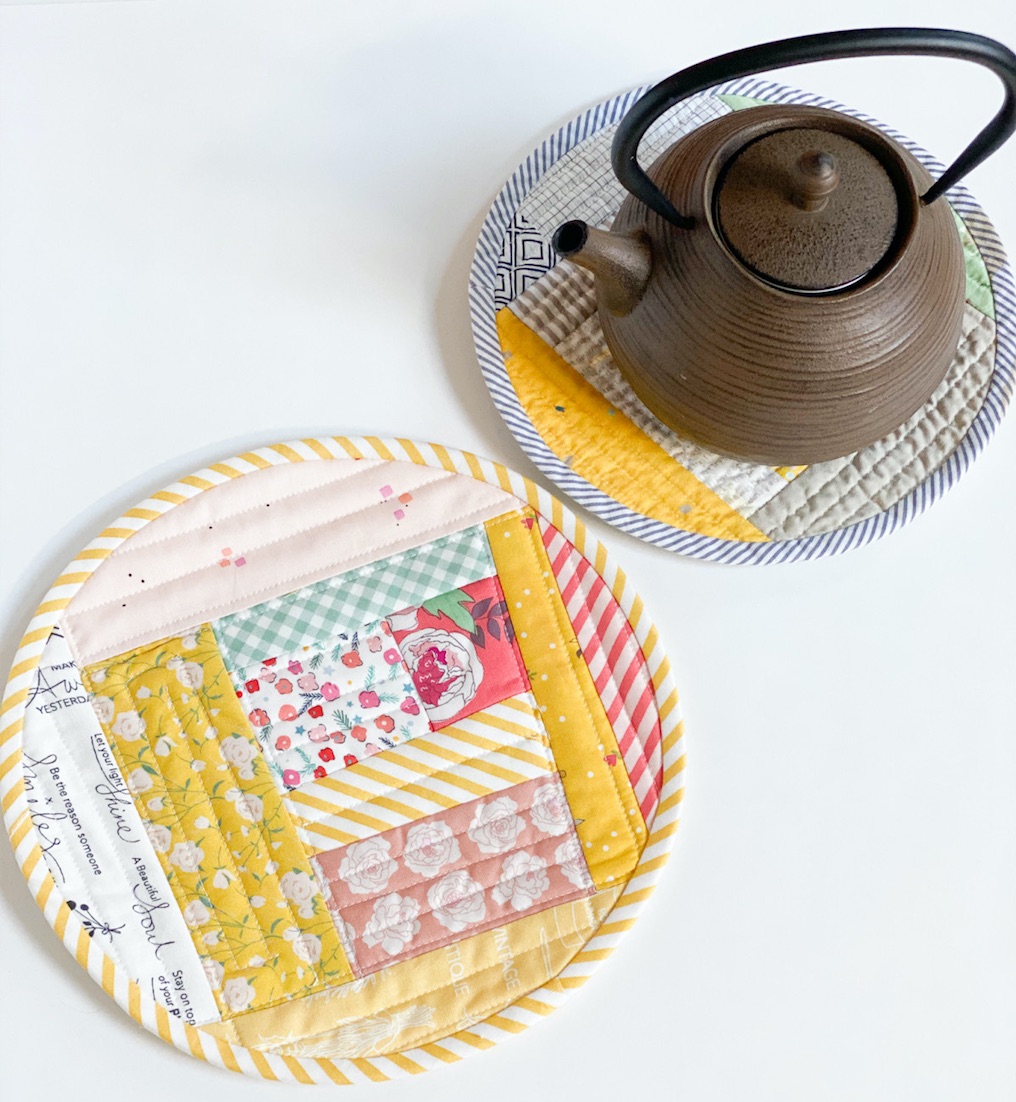 weallsew quilt as you go trivet set