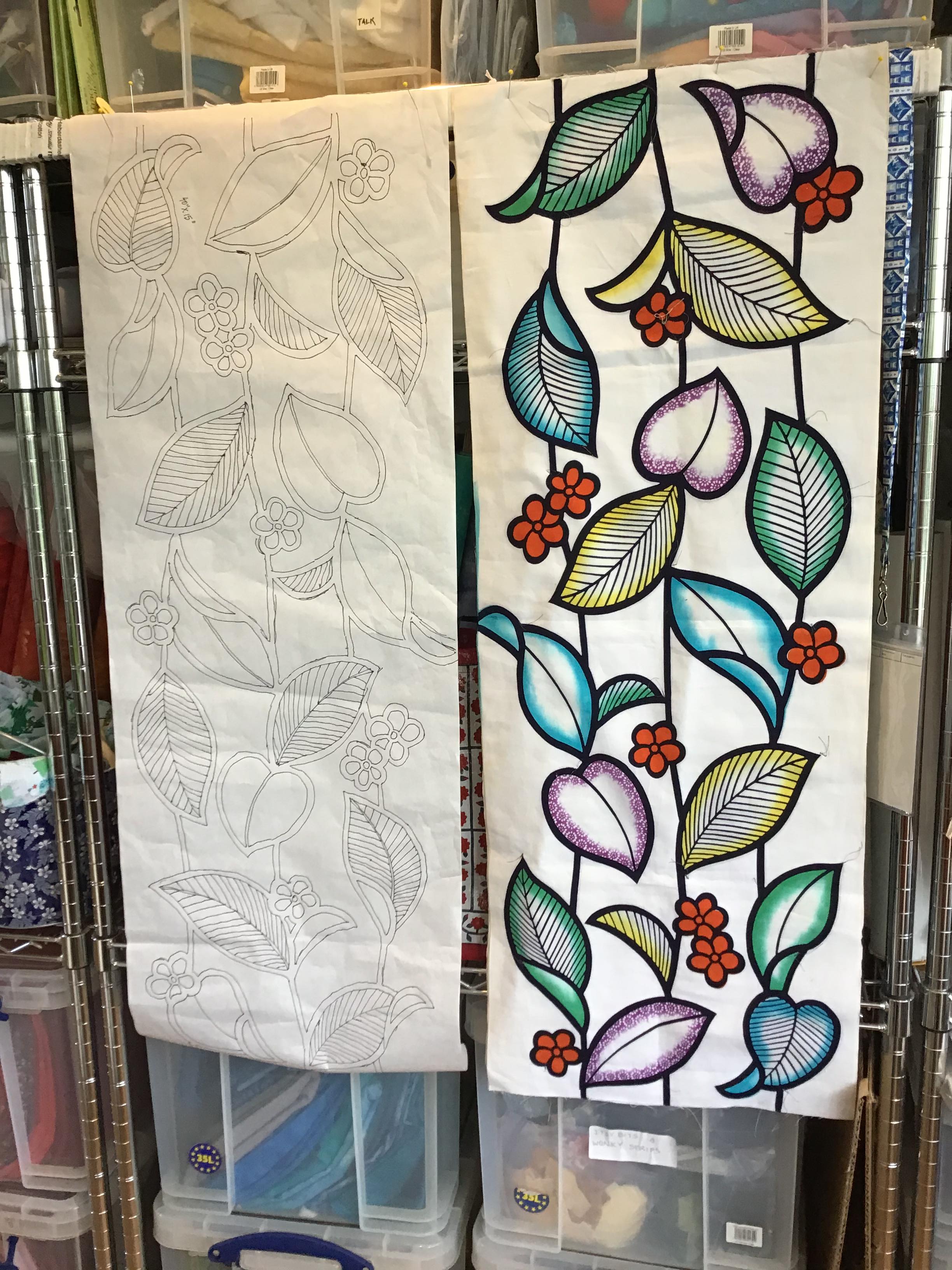 yukata bee quilting paula doyle in progress 2