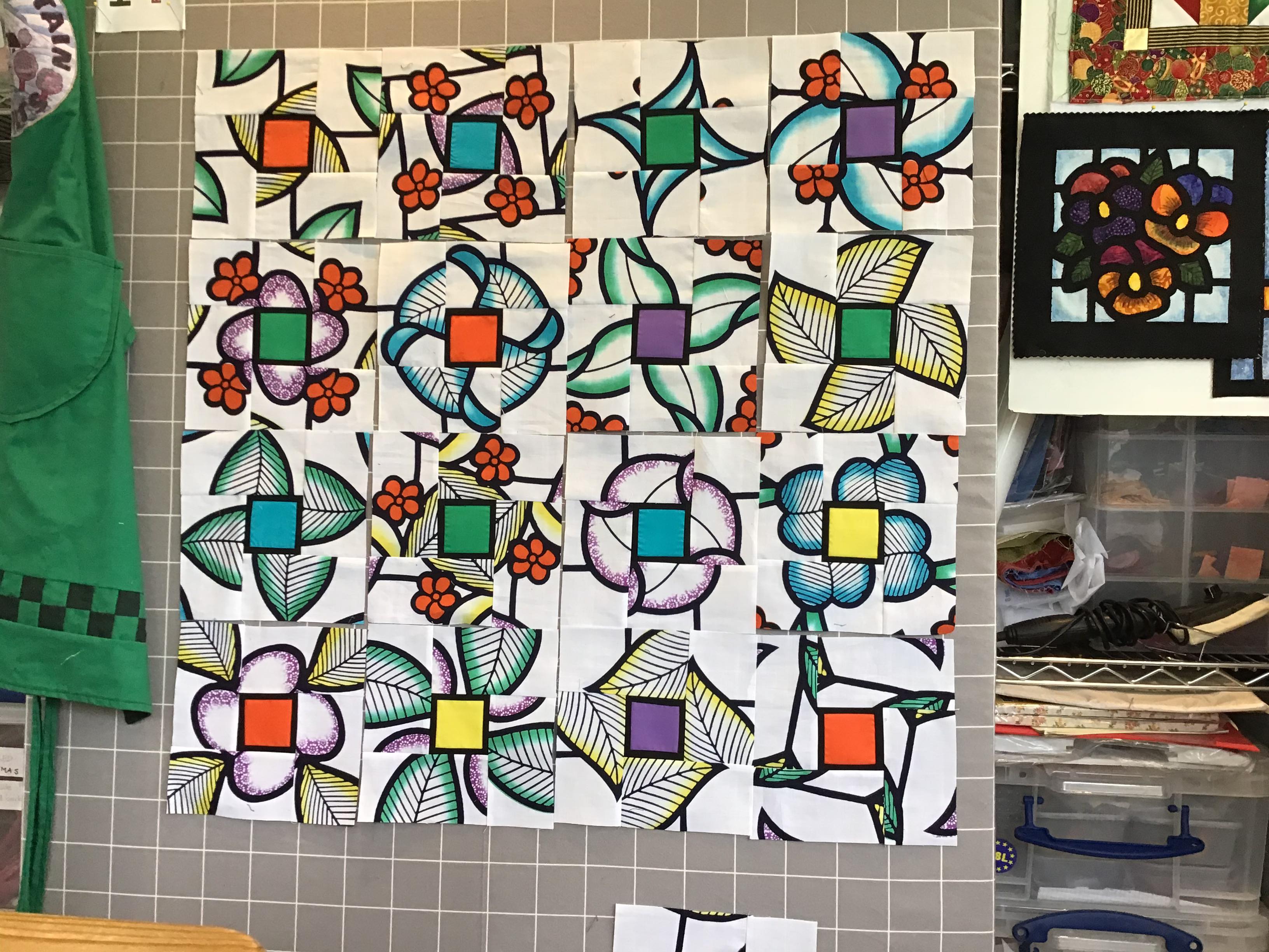yukata bee quilting paula doyle in progress 5