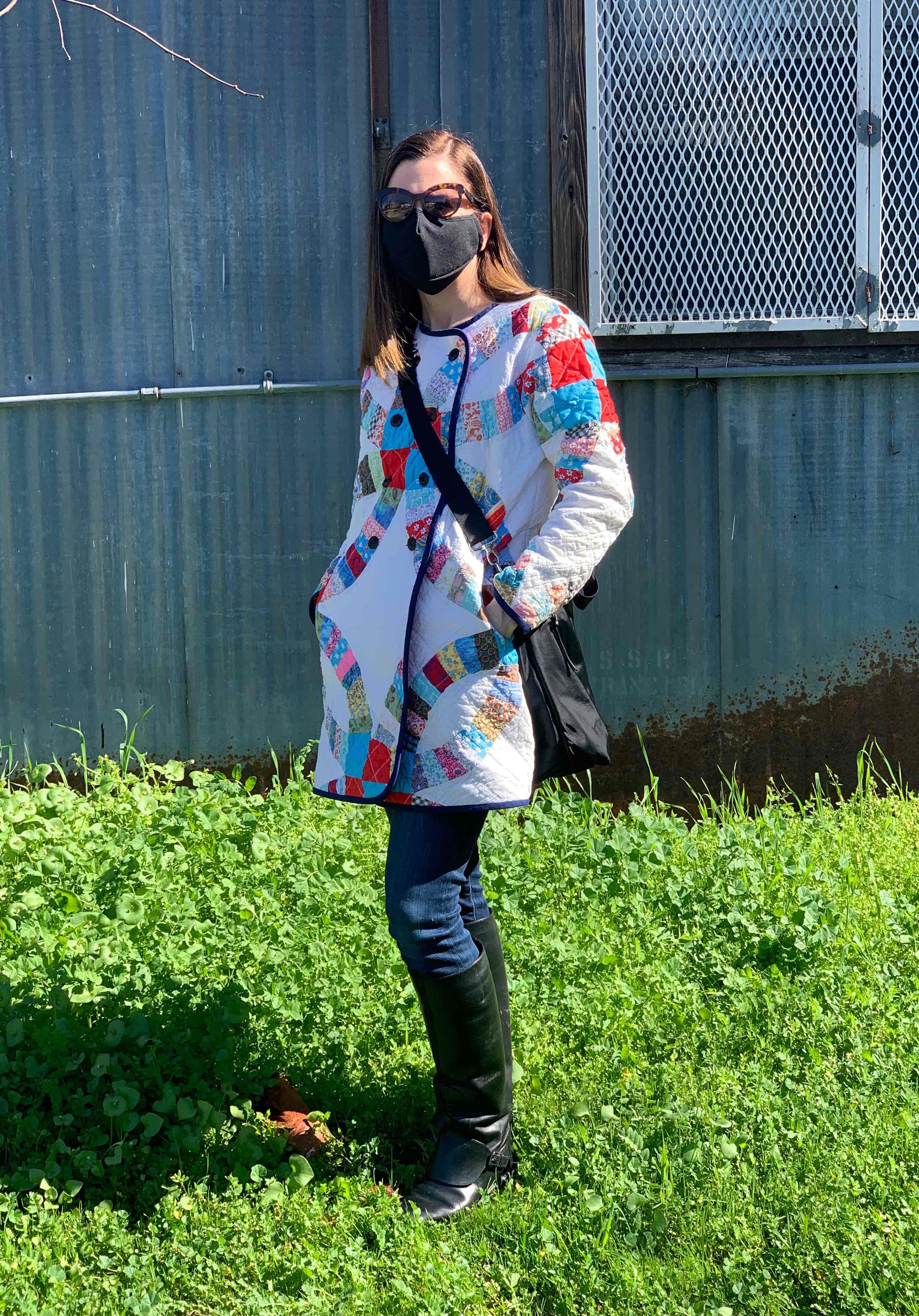 Kristin Front of Coat
