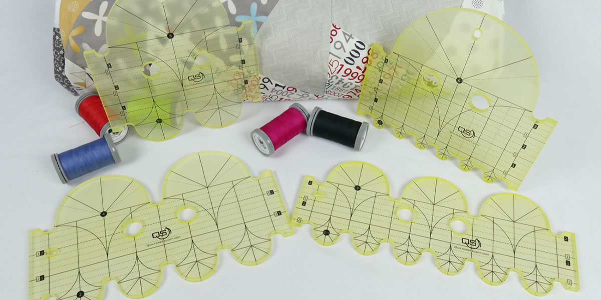 Machine Quilting Ruler Work