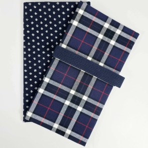 Navy Plaid