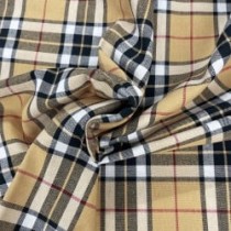 Tartan Check Twill Cloth AY3333H G by Cosmo - By The Half Yard