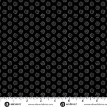 Century Black on Black II CS-936-K Black Set Flowers