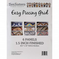 Easy Piecing Grid 1 1/2 Inch Finished