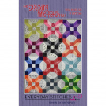 Exploding Nine-Patch Pattern by Everyday Stitches