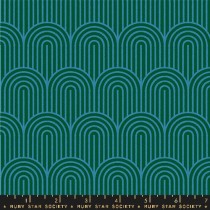 Geometry Canvas RS5178 21L Jade for Ruby Star Society - By The Half Yard