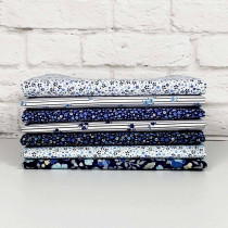 Petite Garden Blues Fat Quarter Bundle 