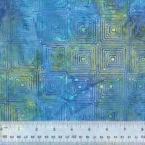 Jacqueline de Jonge Batik 3487Q-X Labyrinth Periwinkle by Anthology Fabrics - By The Yard 