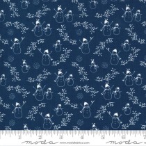 Crystal Lane 2982 16 Frosty Friends Winter Blue by Moda Fabrics - By The Yard