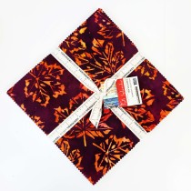 Fall Splendor Artisan Batiks 10 Inch Squares Pack by Robert Kaufman