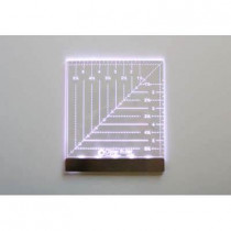 Glow Ruler 6 x 6 Inch Quilting Ruler