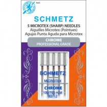 Schmetz Chrome Microtex Needles