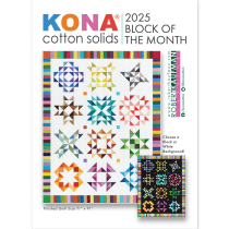 2025 Kona Solids BOM Pattern Card Set 