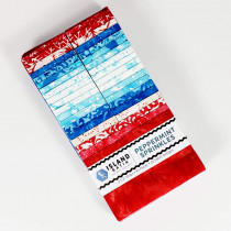 Peppermint Sprinkles 2 1/2 Inch Strips Pack by Island Batik 