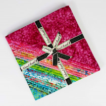 Pin Dot Floral 10 Inch Squares Pack by Island Batik 