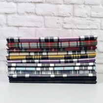 Tartan Check Half Yard Bundle
