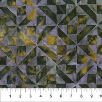 Quilt Inspired Borders Exploding Star 80915-93 Gray