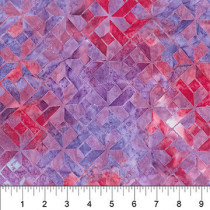 Quilt Inspired Borders Windmill 80916-83 Violet