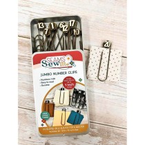 Jumbo Number Clips by Seams Sew Me